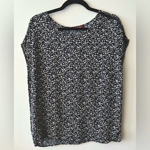 Comptoir des Cotonniers Dark Florals Blouse